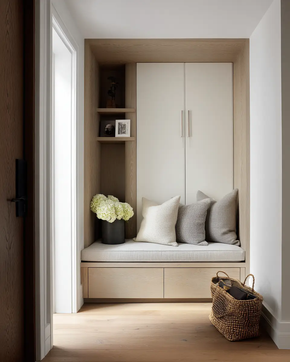 Serene Contemporary Entryway Decor Ideas