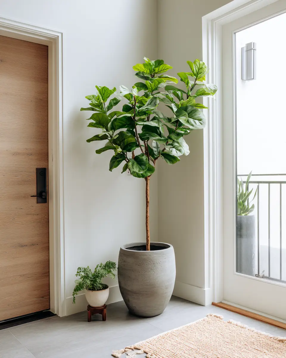 Serene Contemporary Entryway Decor Ideas