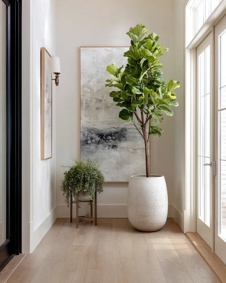 Serene Contemporary Entryway Decor Ideas