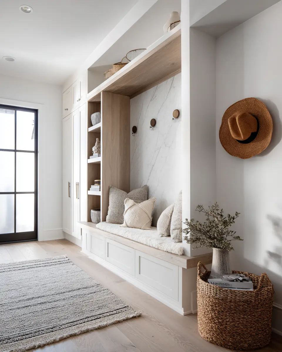 Serene Contemporary Entryway Decor Ideas