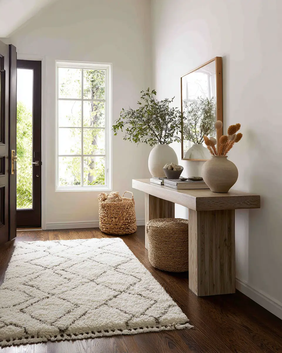 Serene Contemporary Entryway Decor Ideas