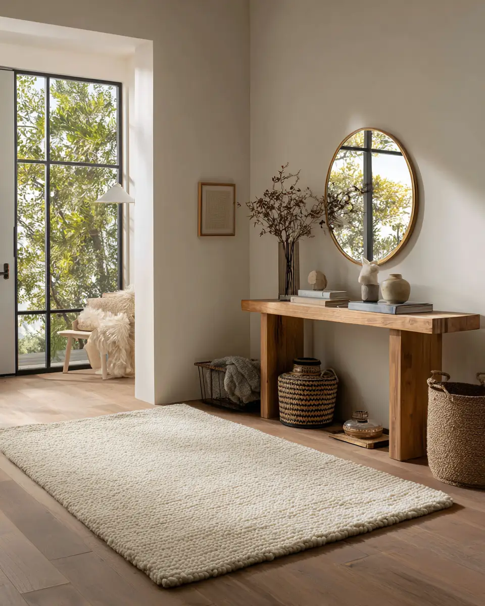 Serene Contemporary Entryway Decor Ideas