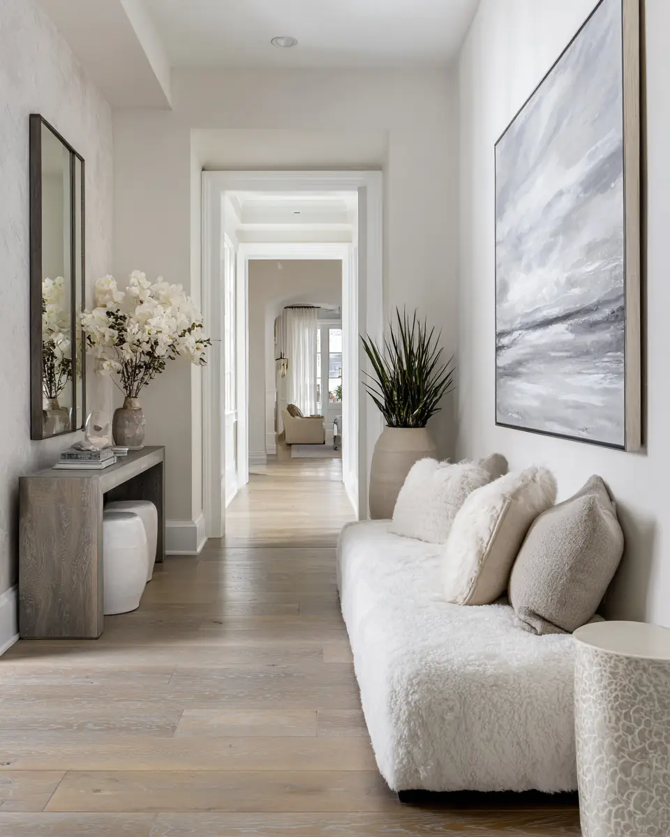 Serene Contemporary Entryway Decor Ideas