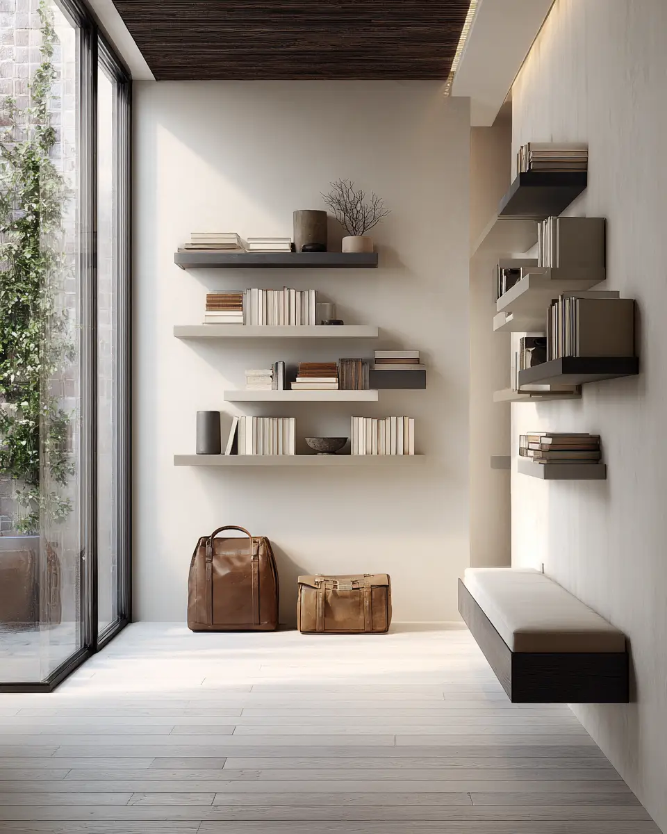 Serene Contemporary Entryway Decor Ideas