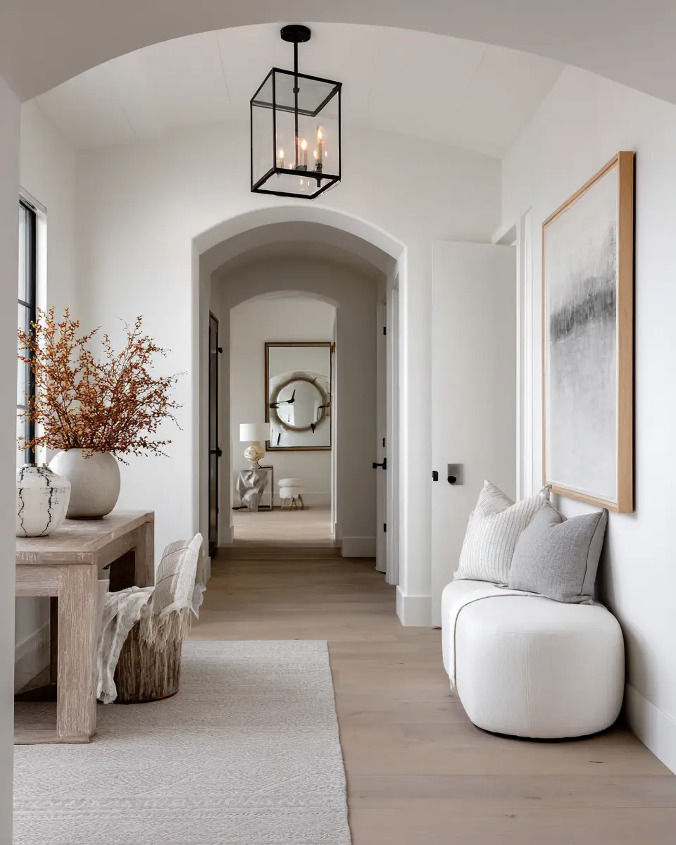 Serene Contemporary Entryway Decor Ideas