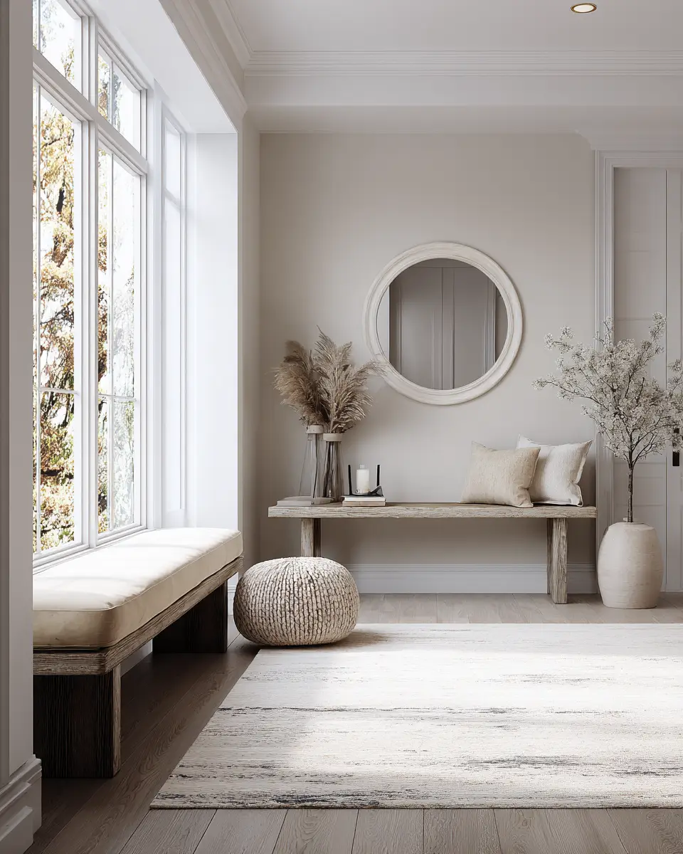 Serene Contemporary Entryway Decor Ideas