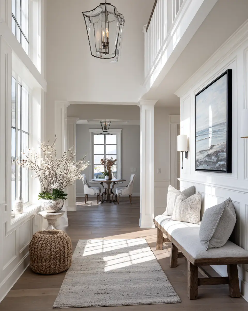 Serene Contemporary Entryway Decor Ideas