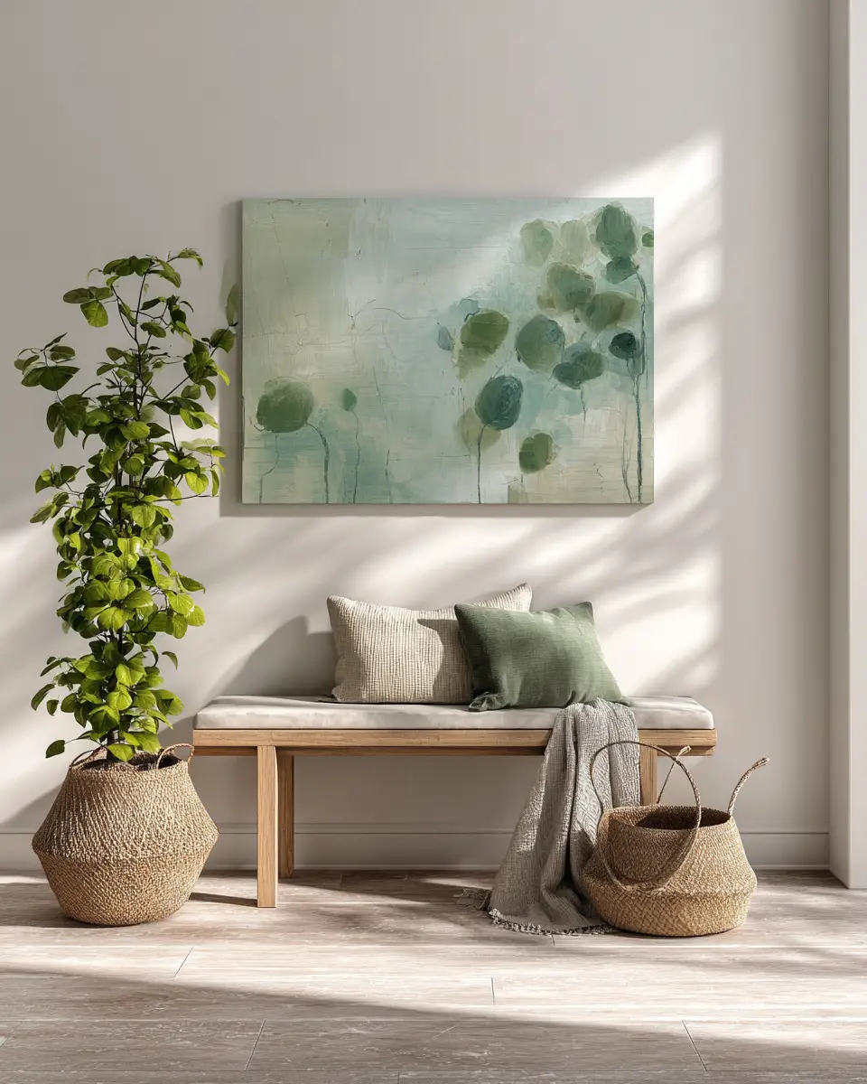 Serene Contemporary Entryway Decor Ideas