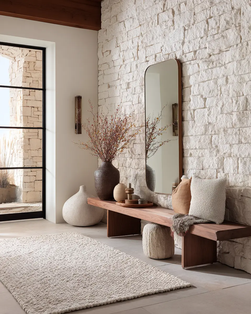 Serene Contemporary Entryway Decor Ideas