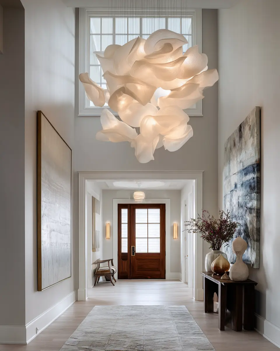 Serene Contemporary Entryway Decor Ideas