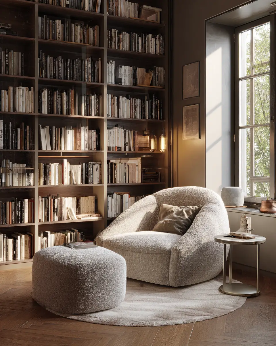 Serene Contemporary Home Office Decor Ideas