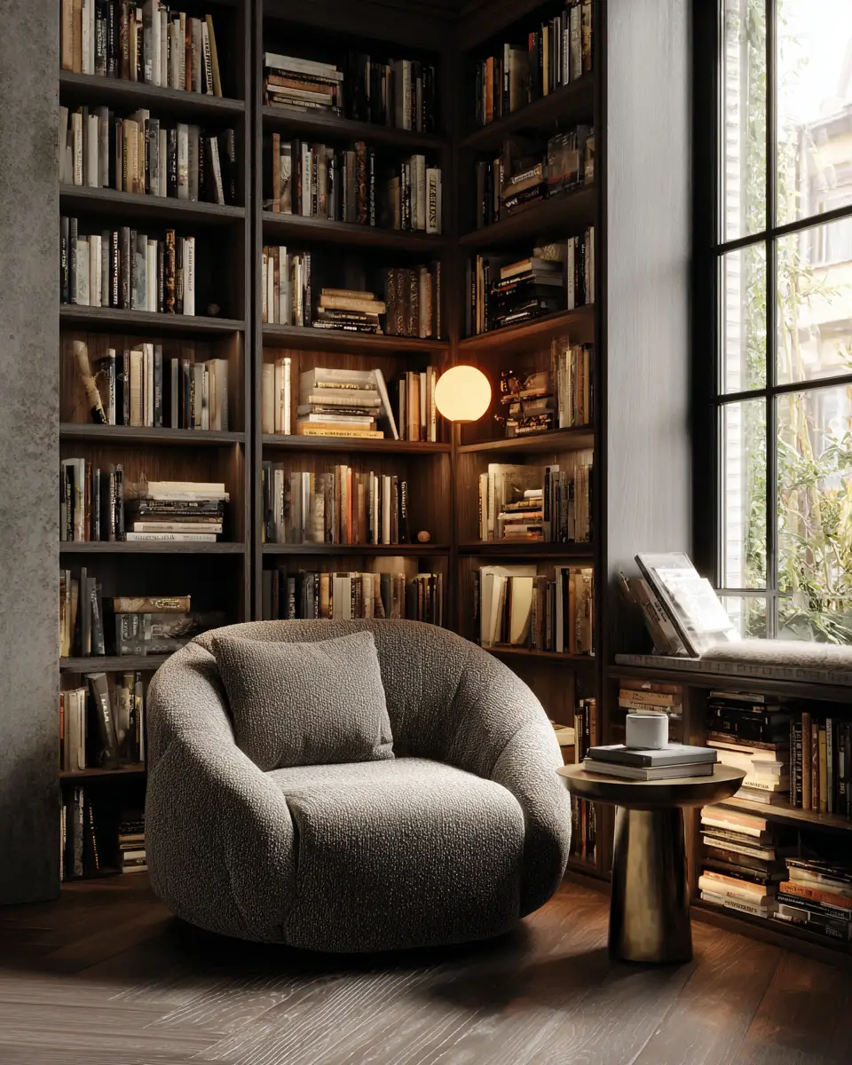 Serene Contemporary Home Office Decor Ideas