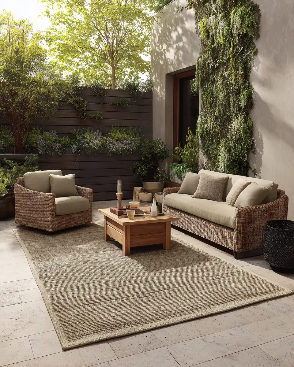 Serene Contemporary Patio Decor Ideas - Featured
