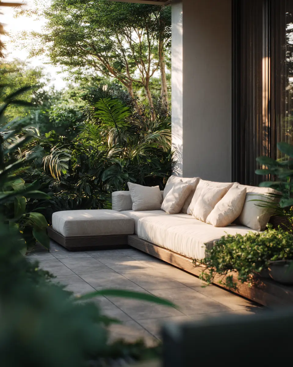 Serene Contemporary Patio Decor Ideas