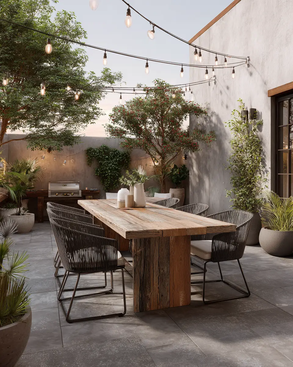 Serene Contemporary Patio Decor Ideas