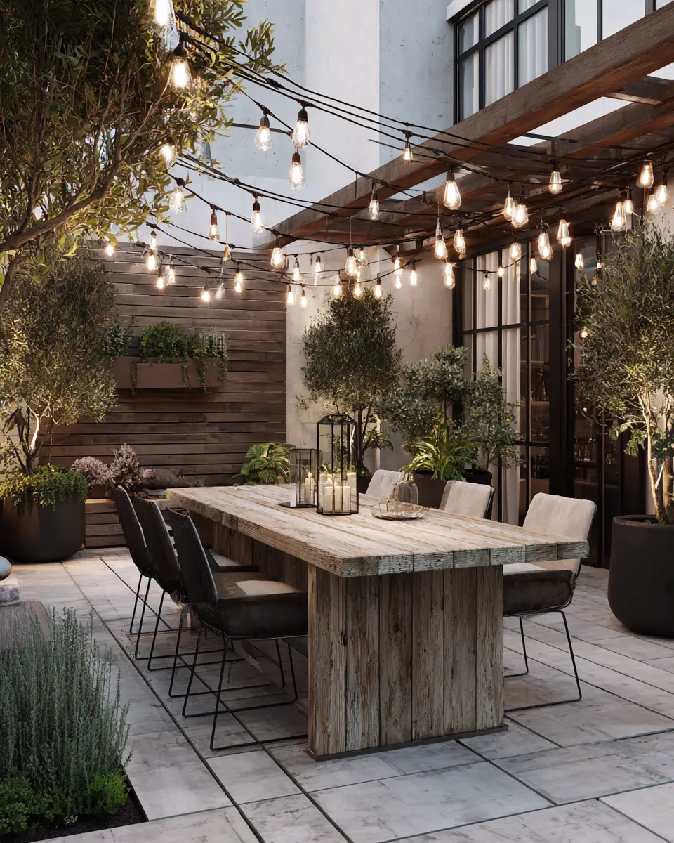 Serene Contemporary Patio Decor Ideas