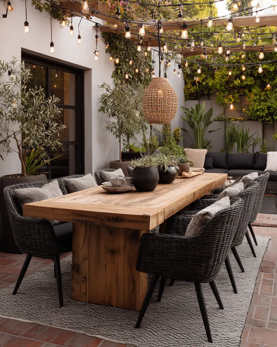 Serene Contemporary Patio Decor Ideas
