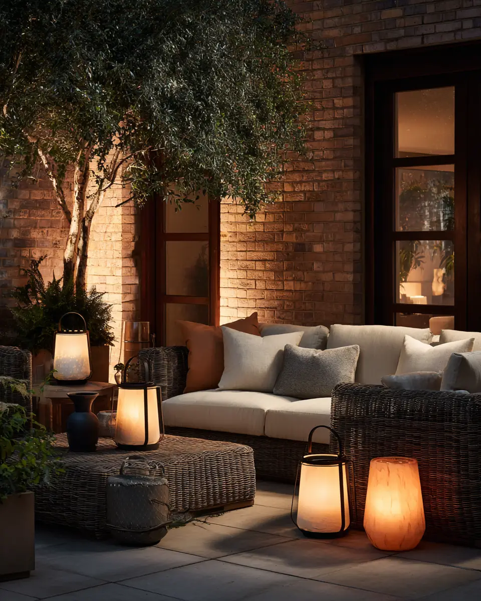 Serene Contemporary Patio Decor Ideas