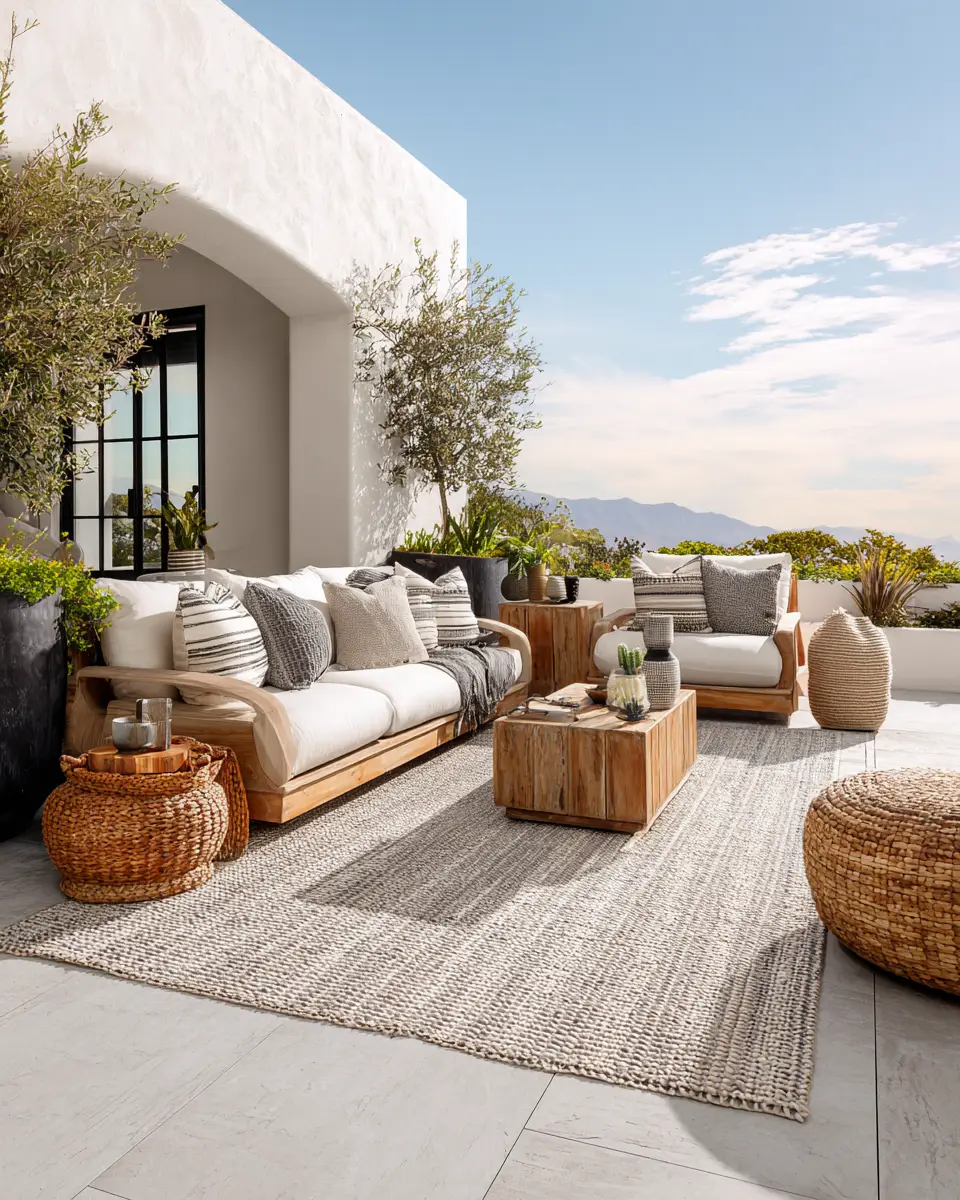 Serene Contemporary Patio Decor Ideas