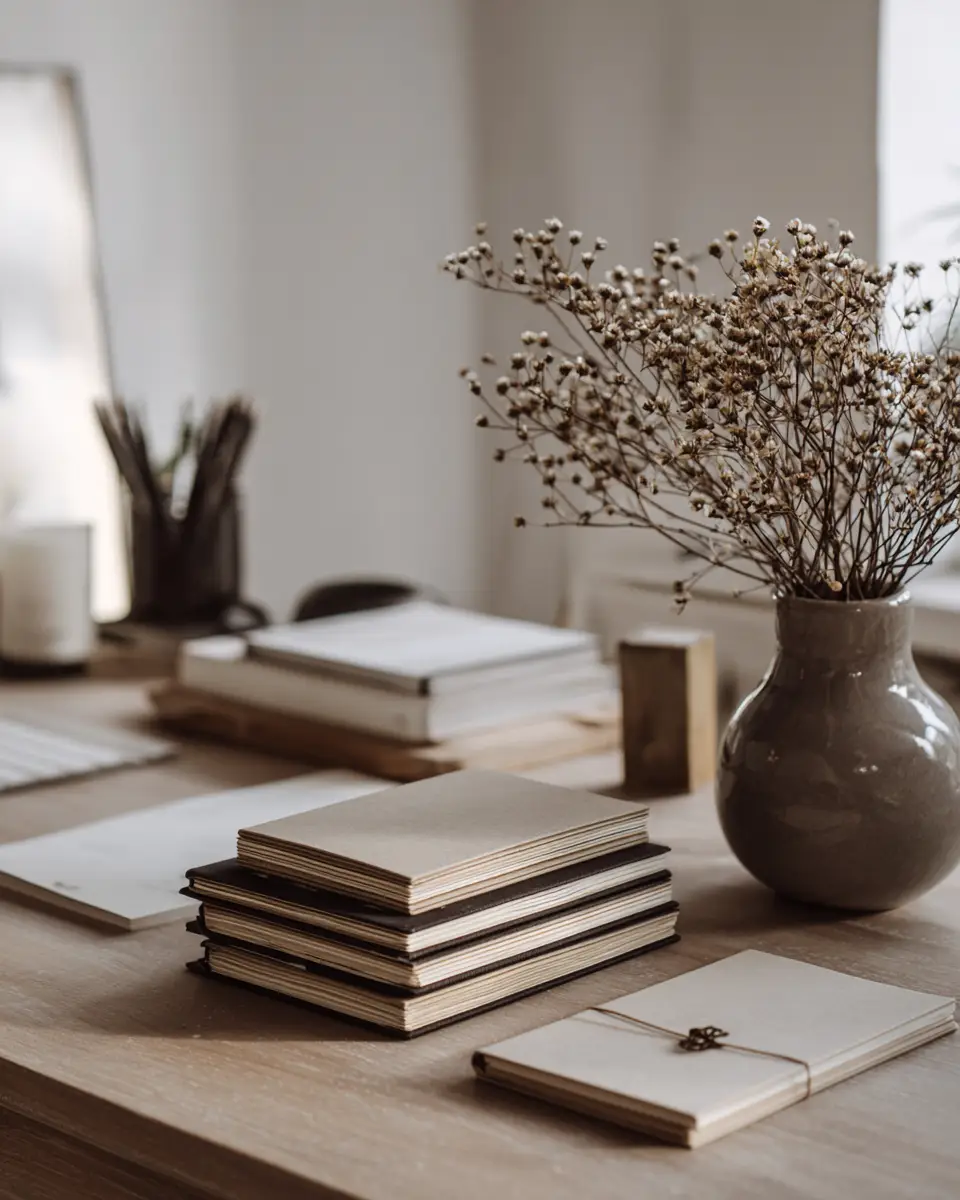 Serene Cottage Home Office Decor Ideas