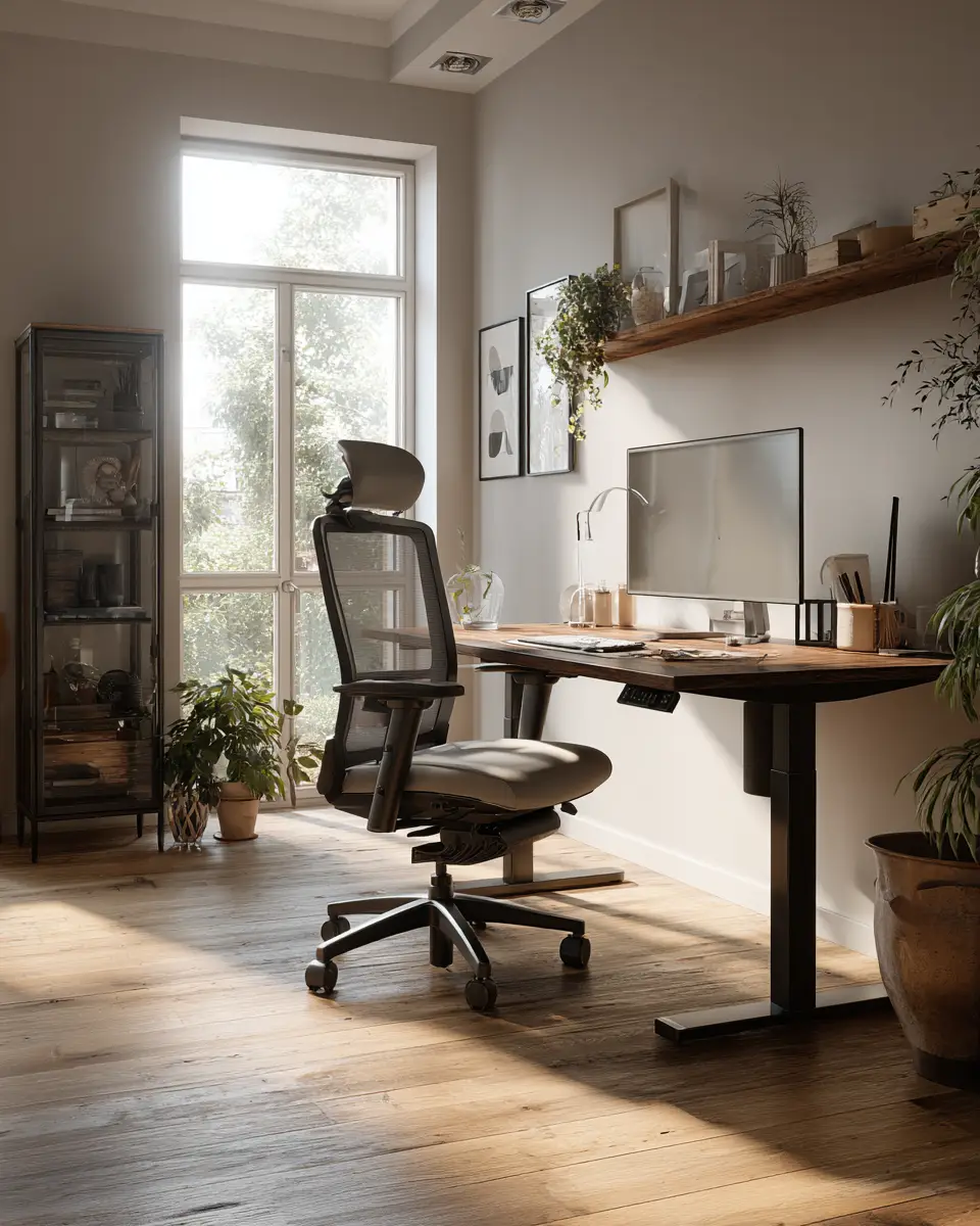 Serene Cottage Home Office Decor Ideas