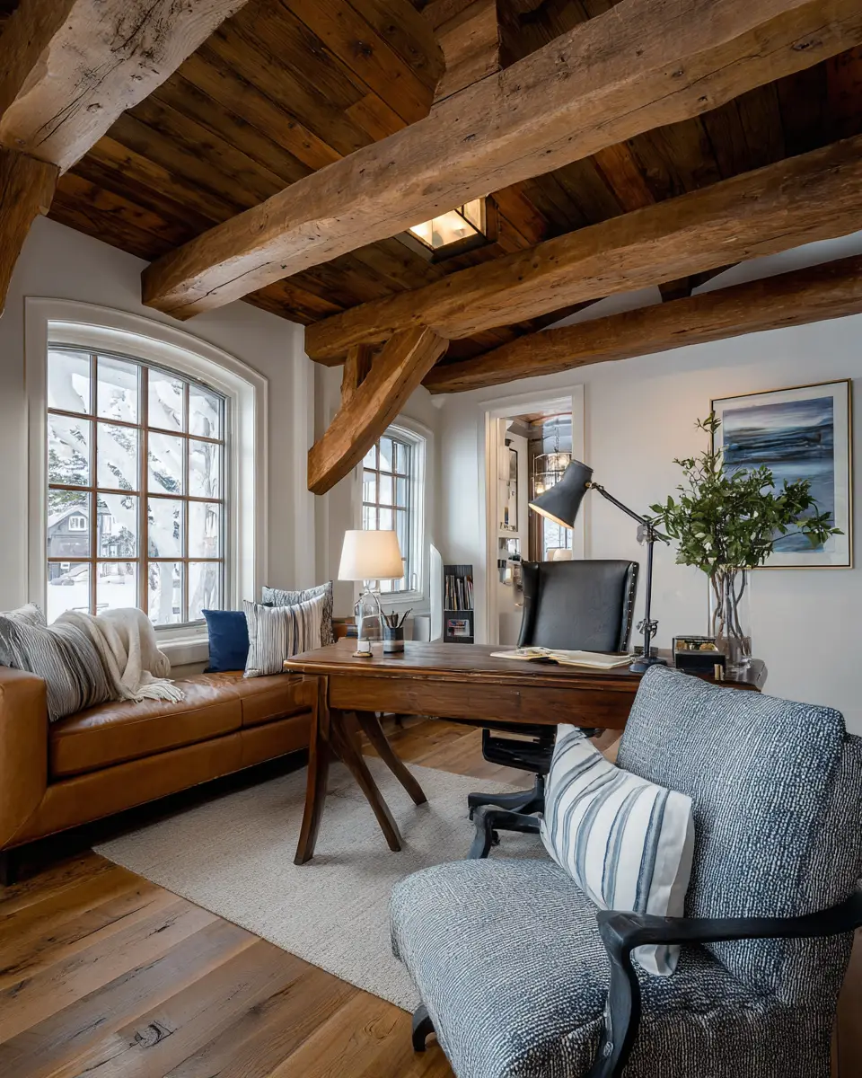 Serene Cottage Home Office Decor Ideas