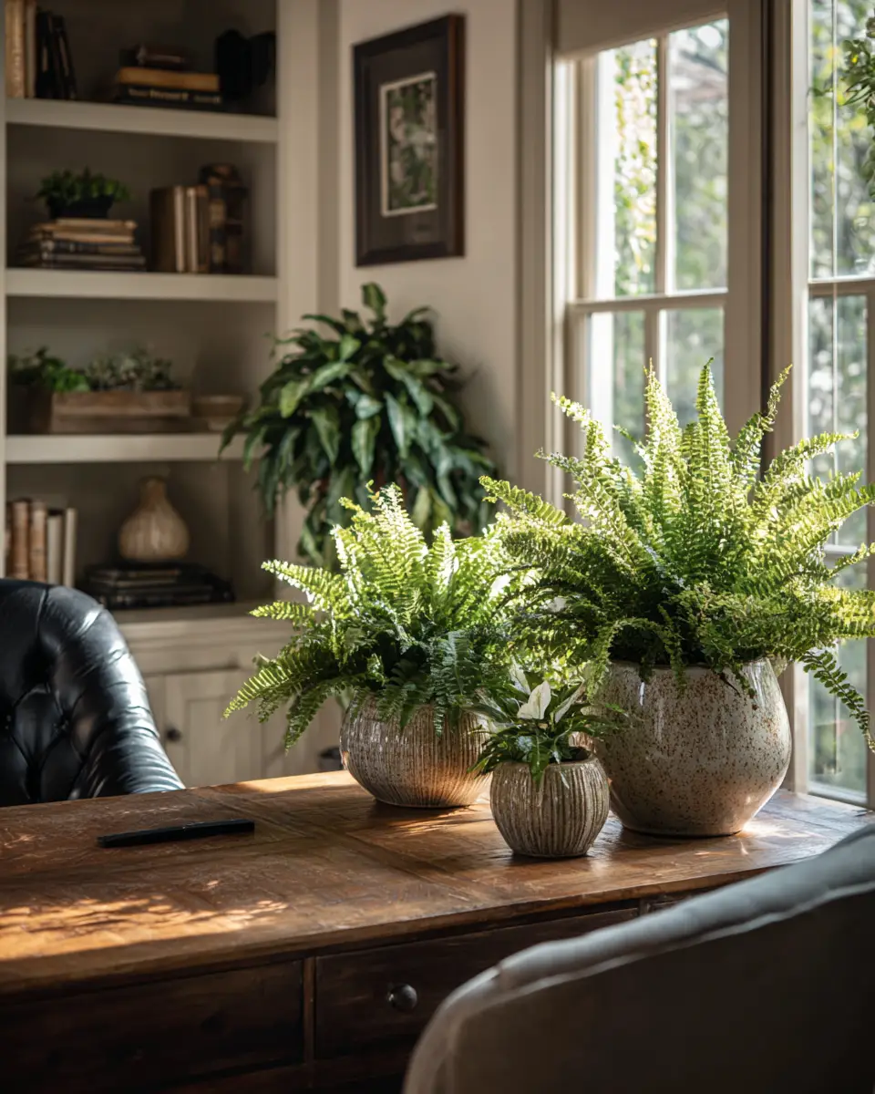 Serene Cottage Home Office Decor Ideas