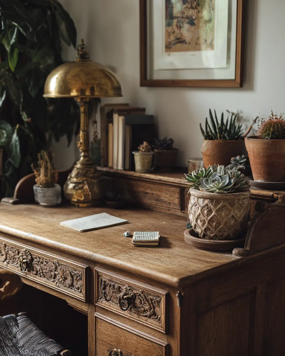 Serene Cottage Home Office Decor Ideas