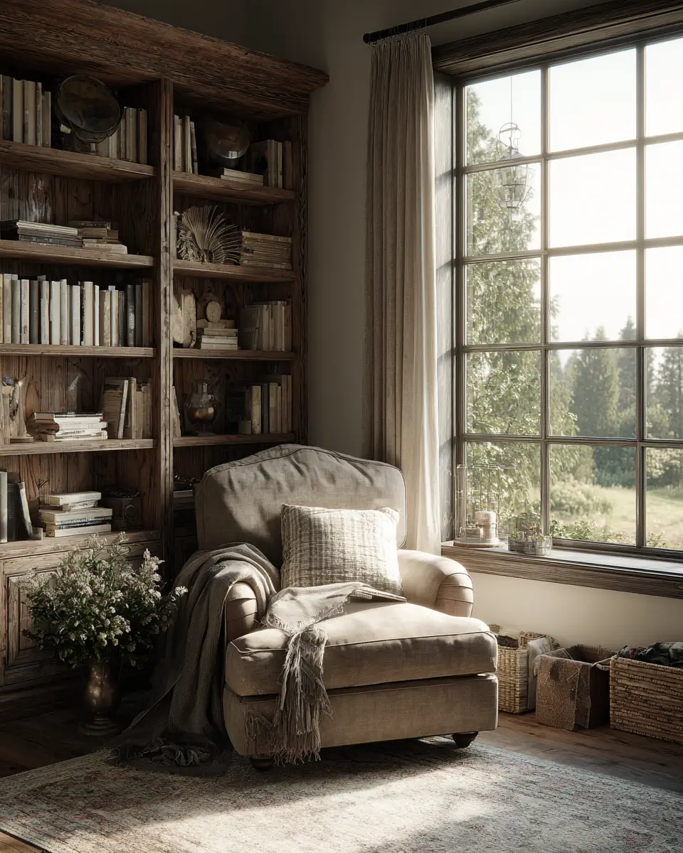 Serene Cottage Home Office Decor Ideas