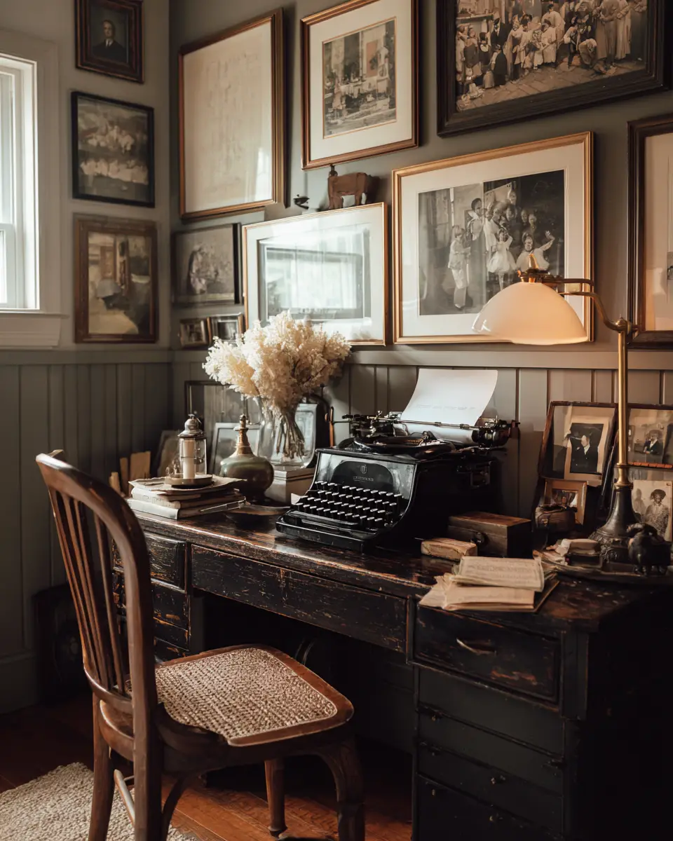 Serene Cottage Home Office Decor Ideas