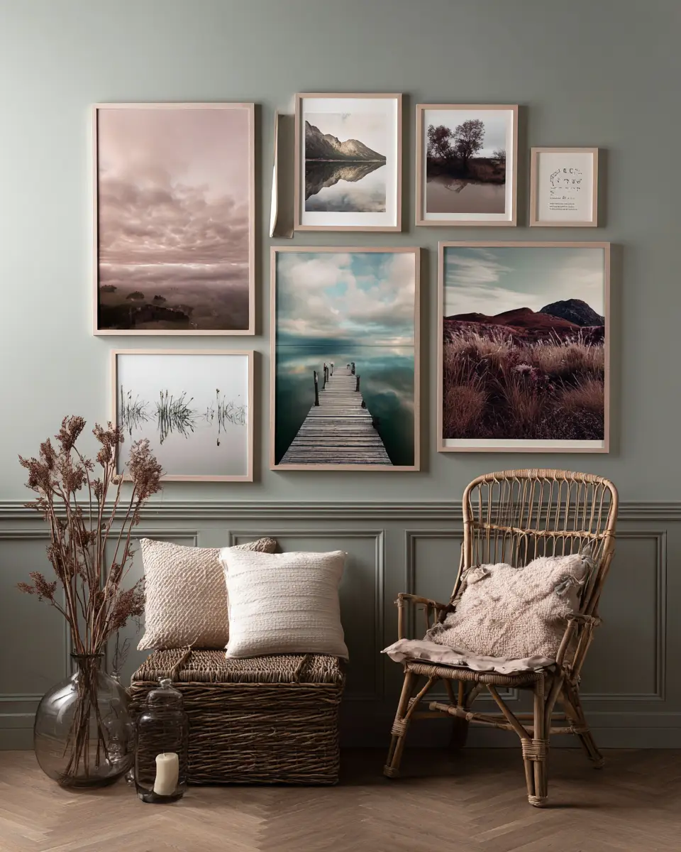 Serene Cottage Home Office Decor Ideas