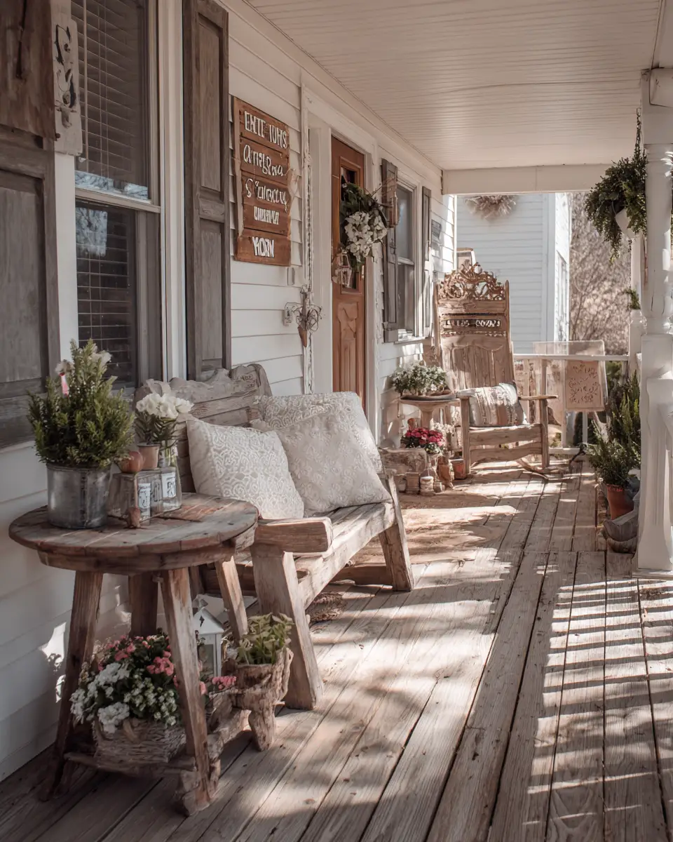 Serene Cottage Porch Decor Ideas