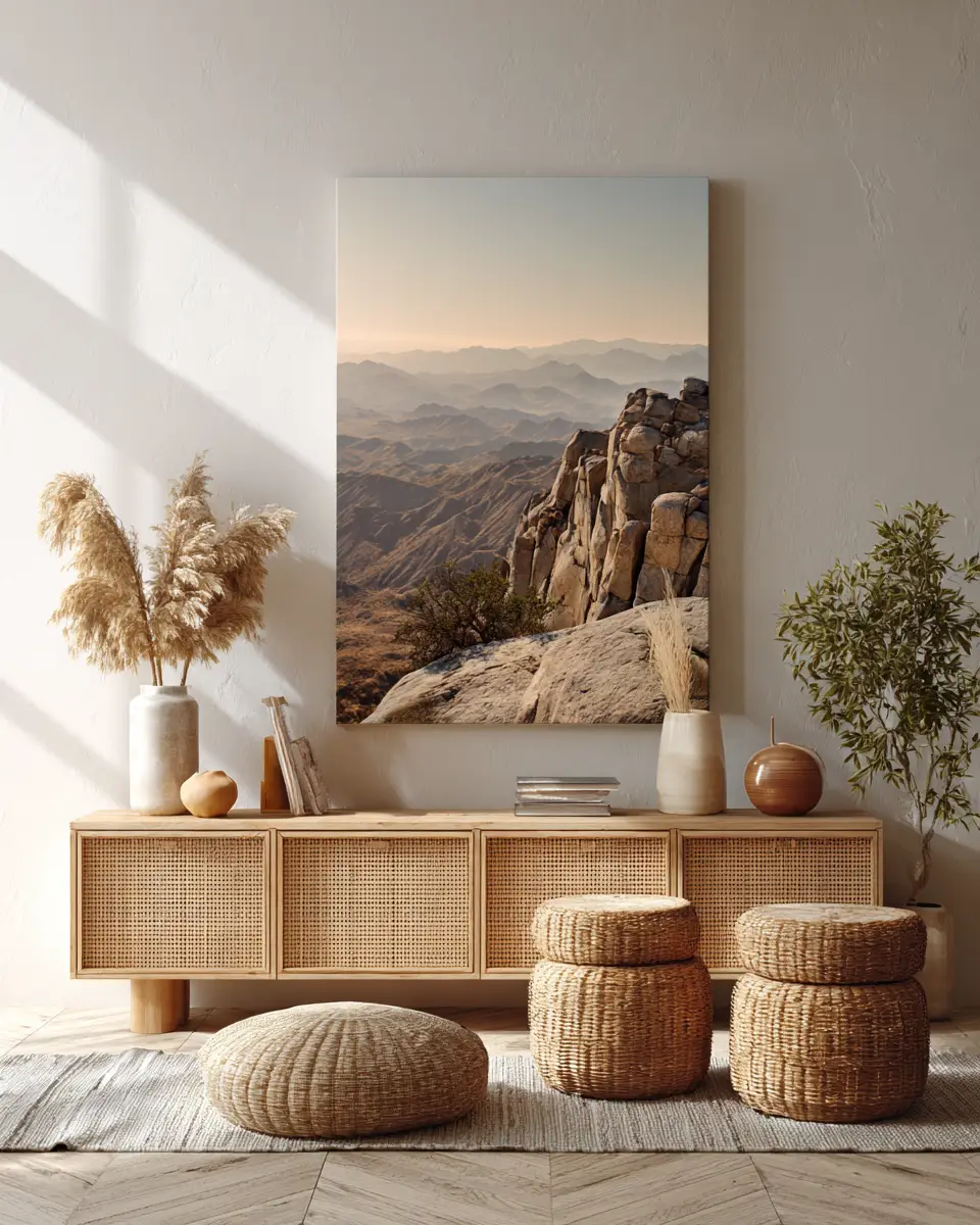 Serene Desert Living Room Decor Ideas