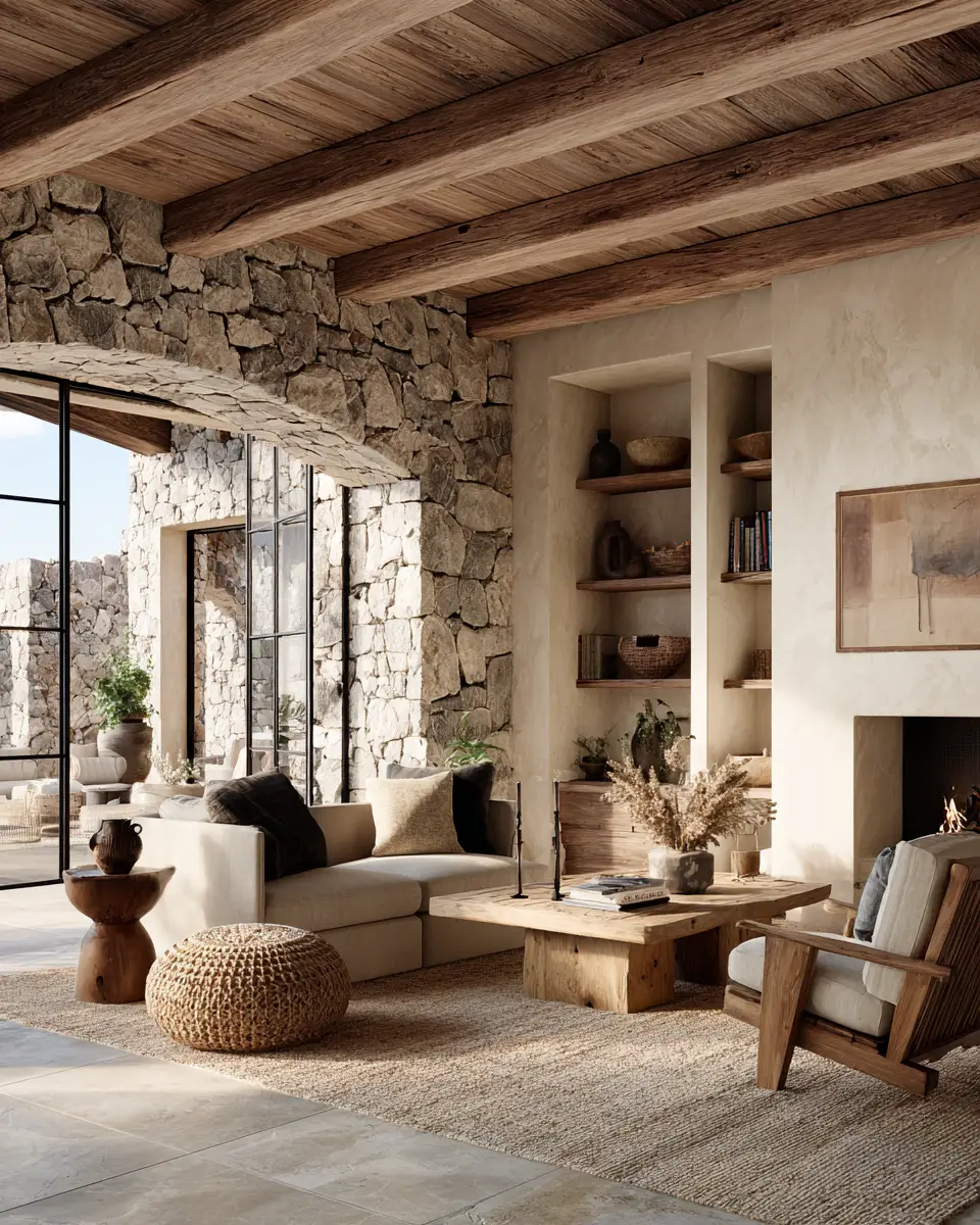 Serene Desert Living Room Decor Ideas