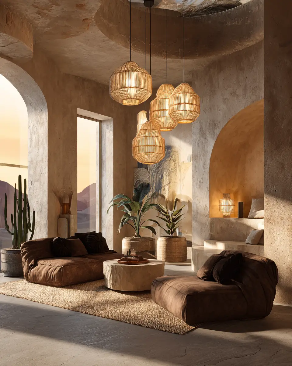 Serene Desert Living Room Decor Ideas