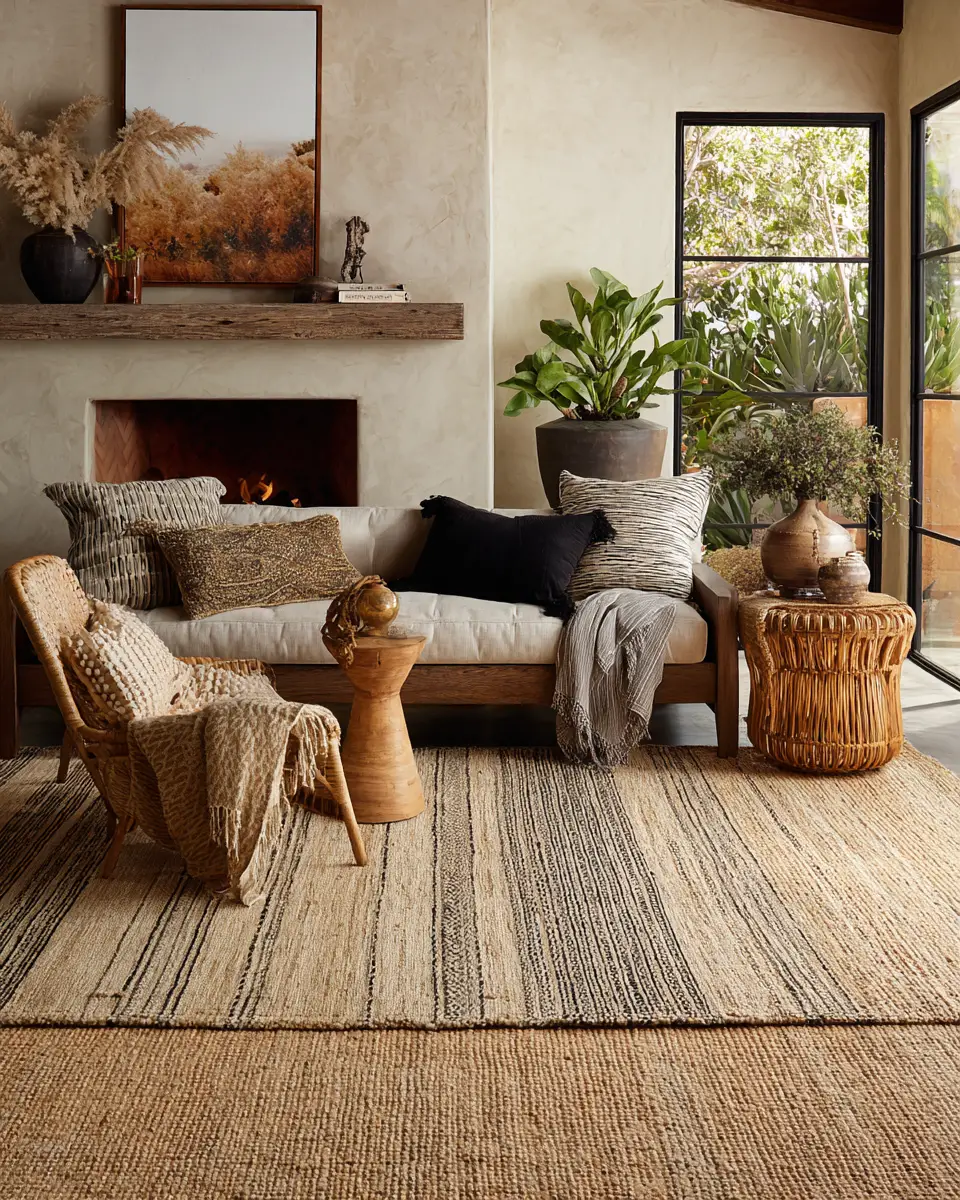 Serene Desert Living Room Decor Ideas