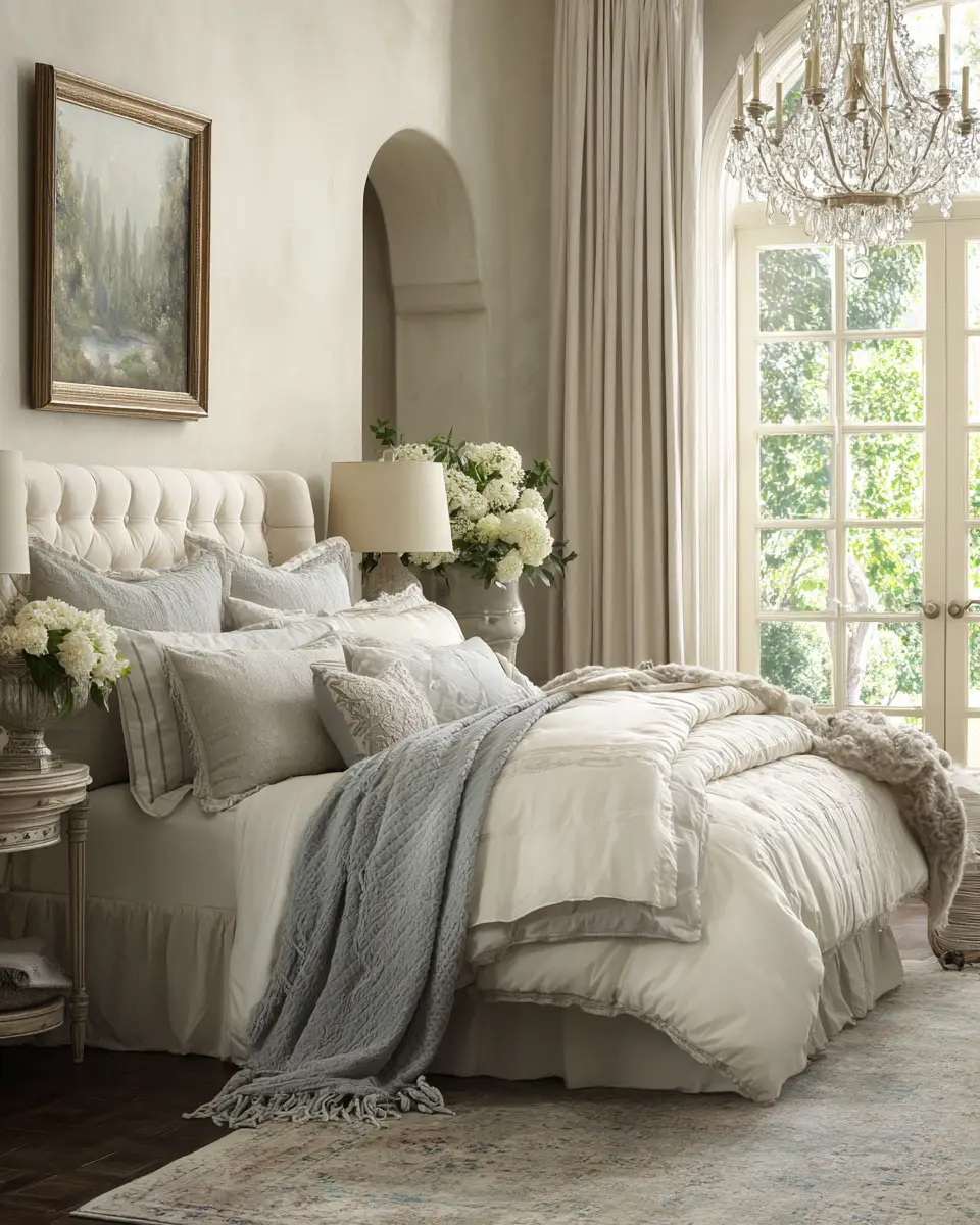 Serene French Country Bedroom Decor Ideas