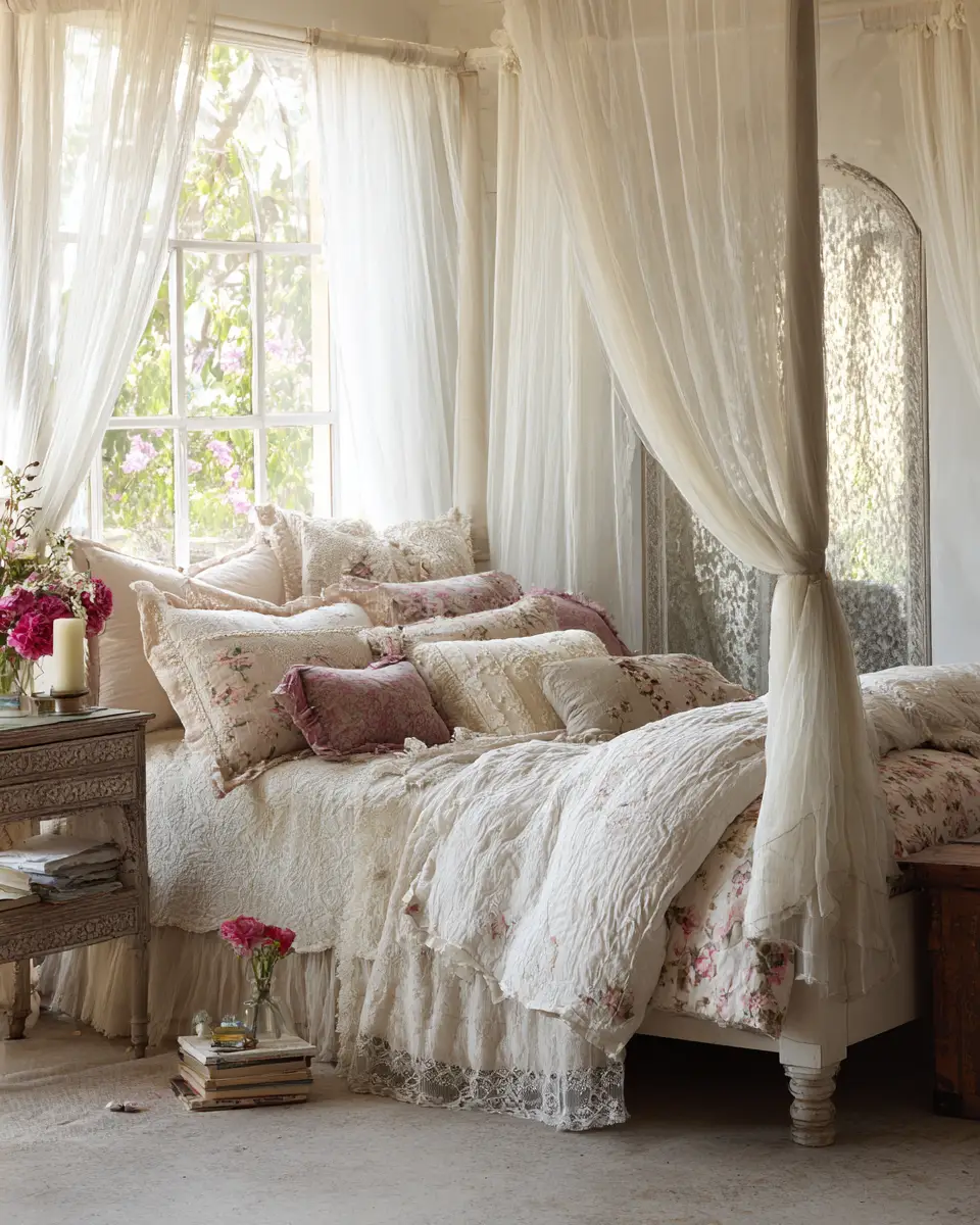 Serene French Country Bedroom Decor Ideas