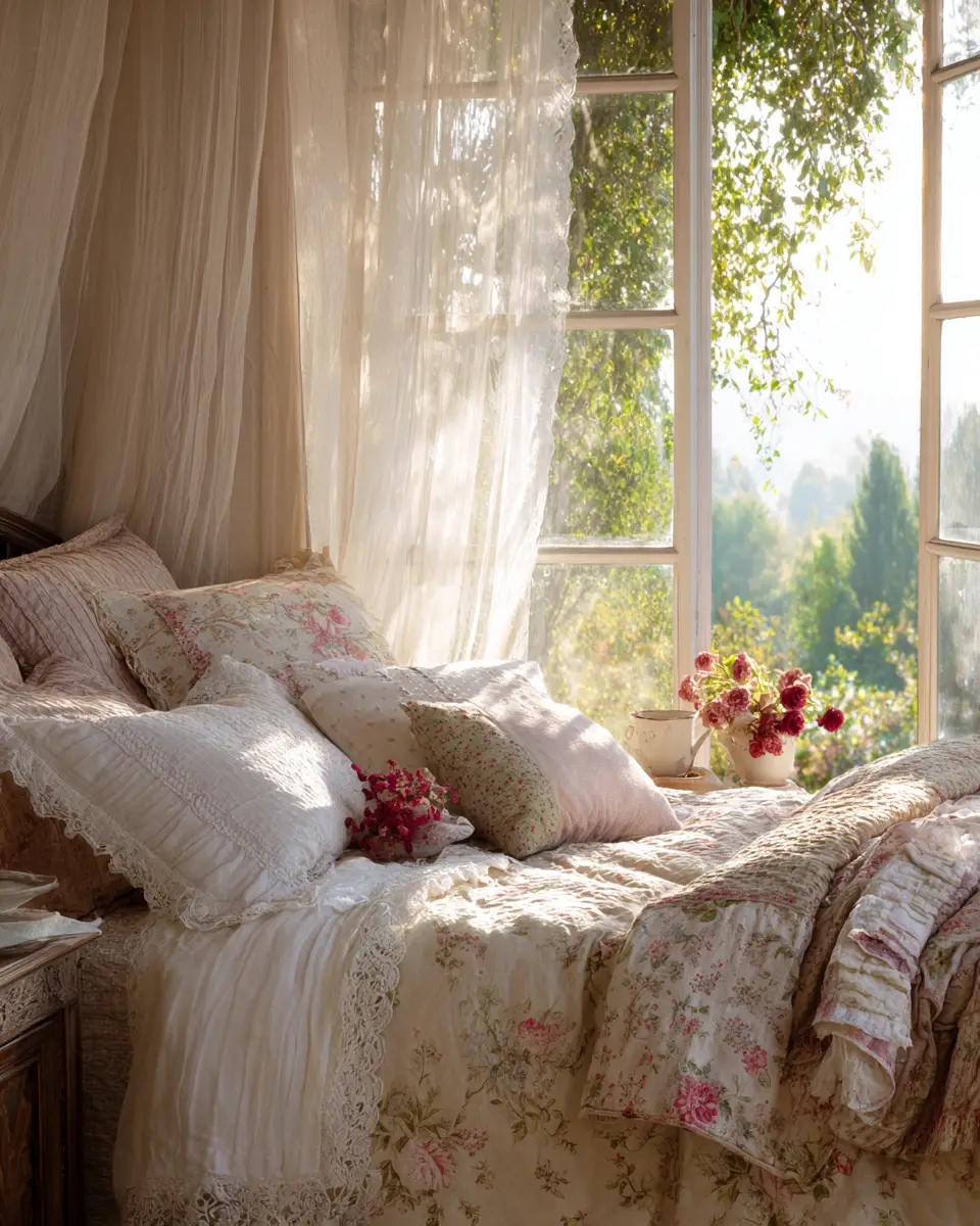Serene French Country Bedroom Decor Ideas