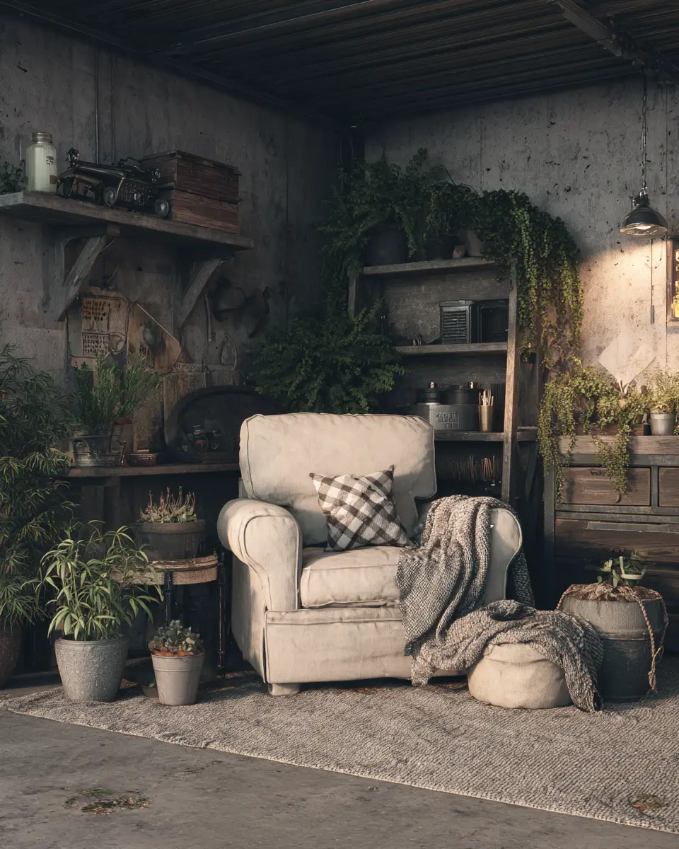 Serene Garage Decor Ideas