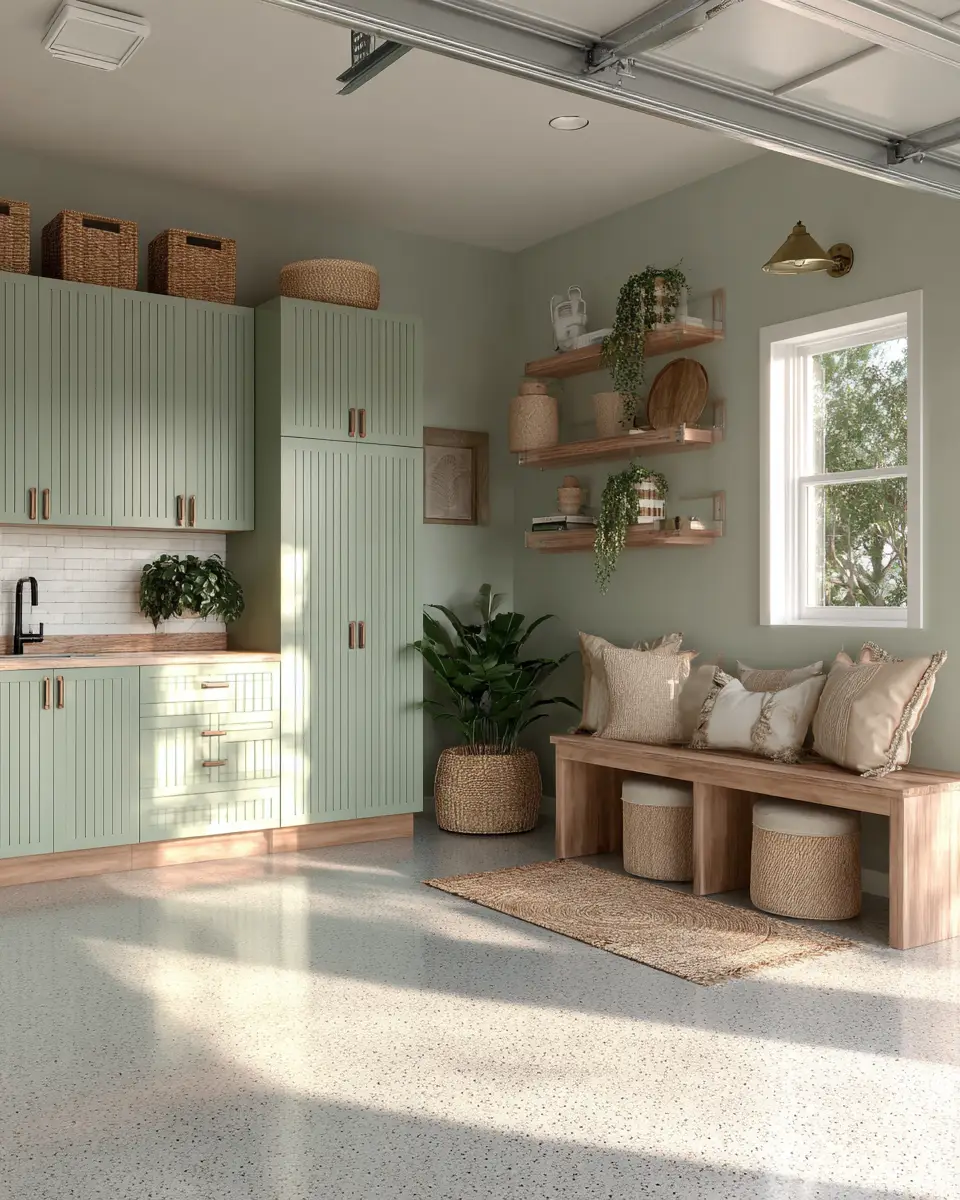 Serene Garage Decor Ideas
