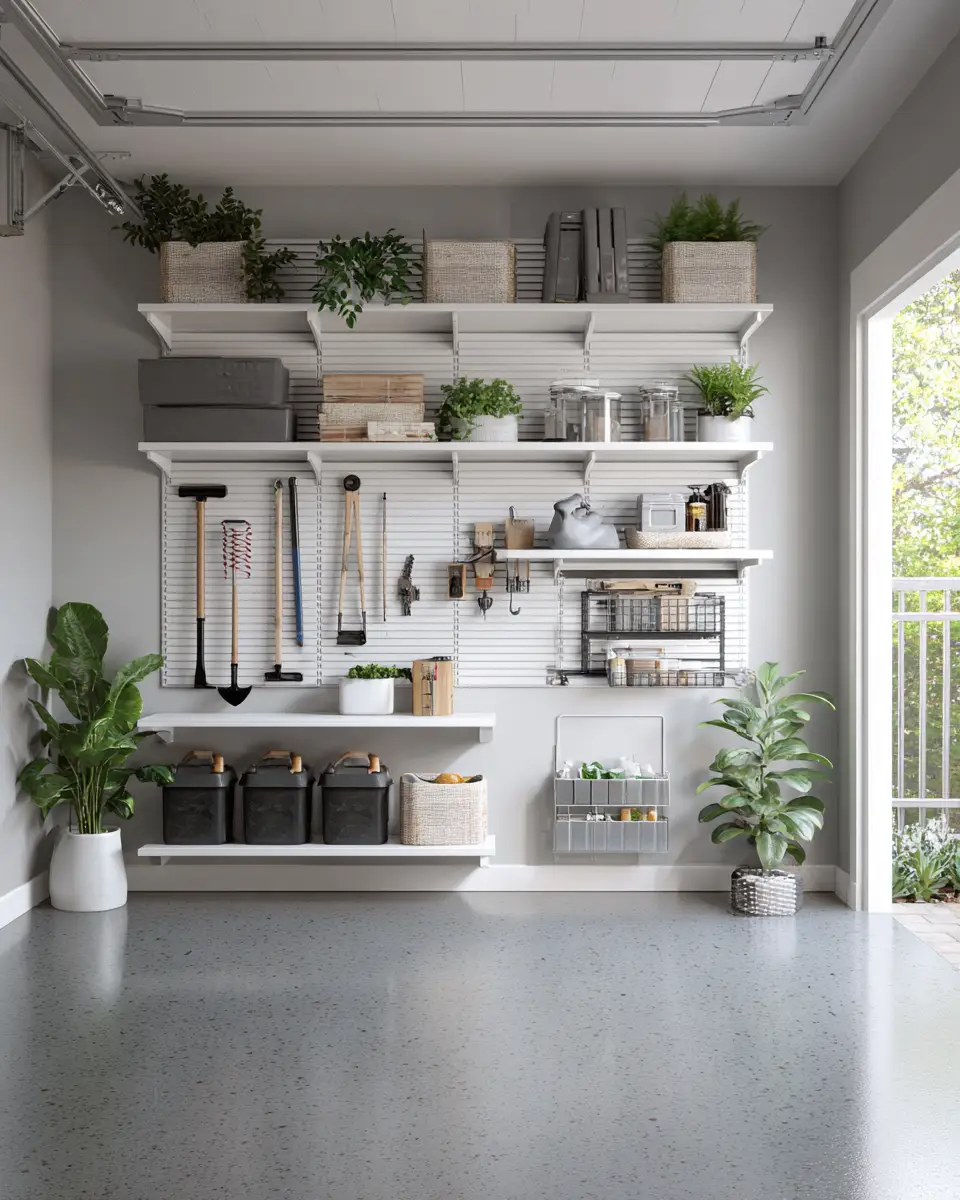 Serene Garage Decor Ideas