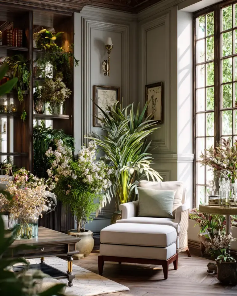 Serene Grandmillennial Living Room Decor Ideas - Featured