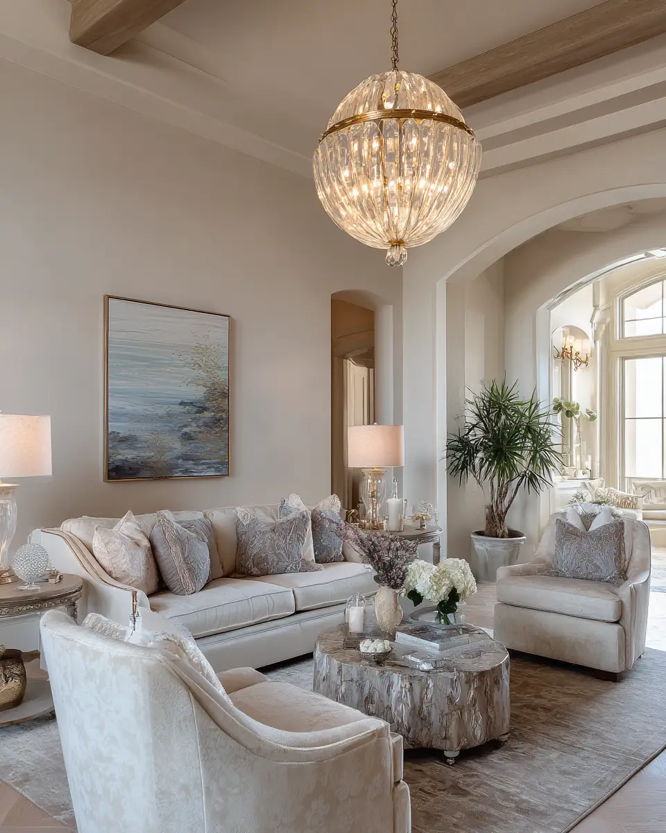 Serene Grandmillennial Living Room Decor Ideas