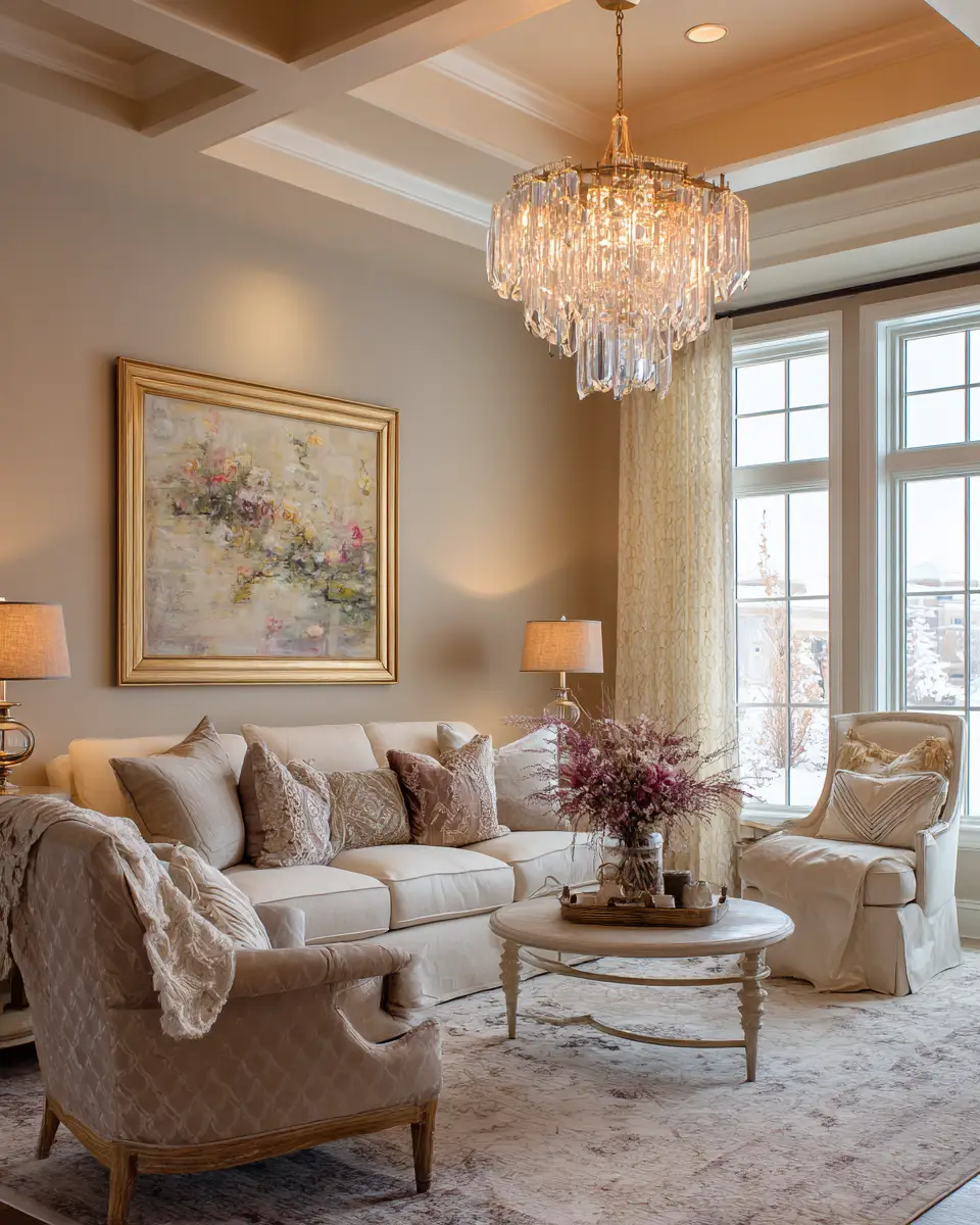 Serene Grandmillennial Living Room Decor Ideas