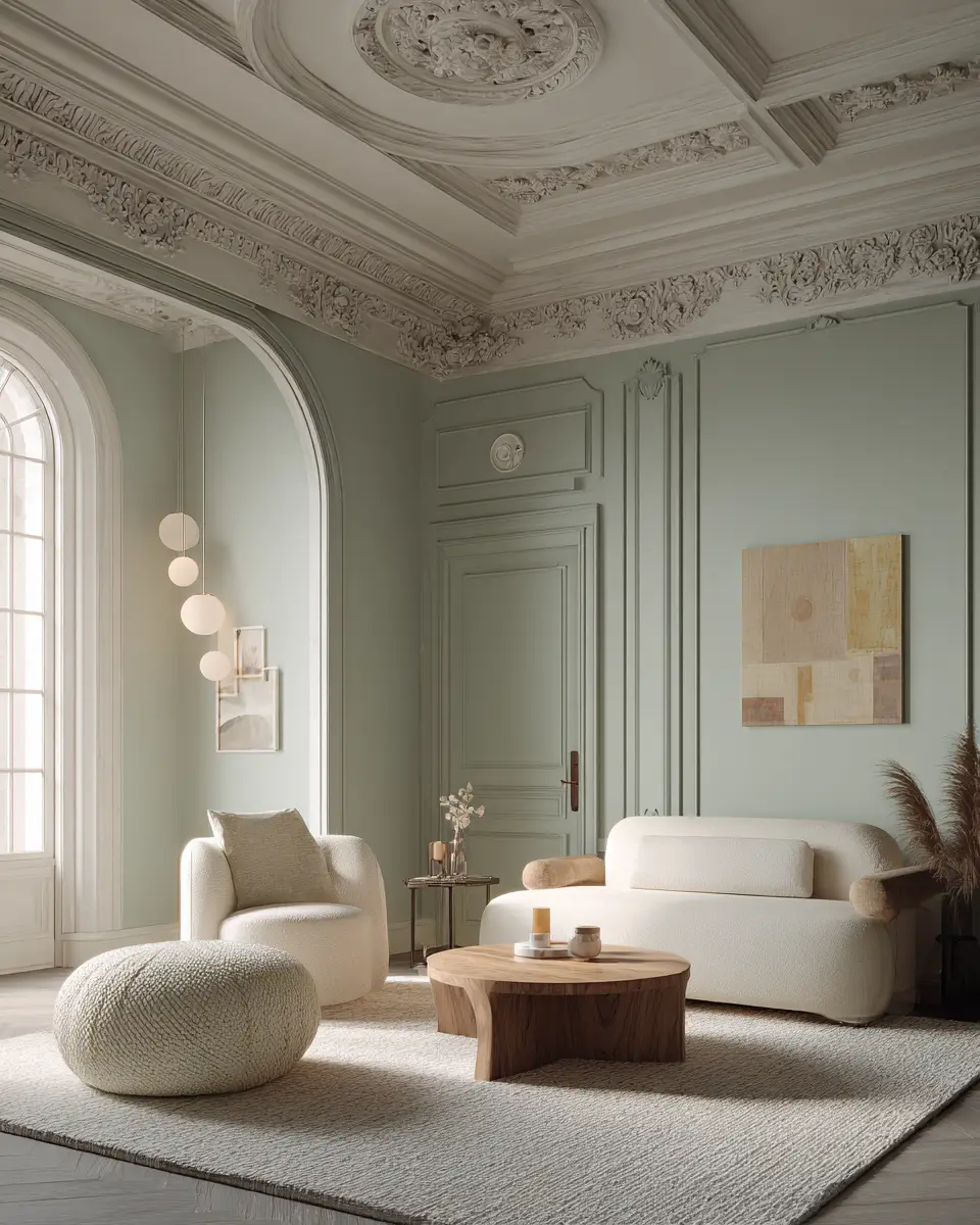 Serene Grandmillennial Living Room Decor Ideas