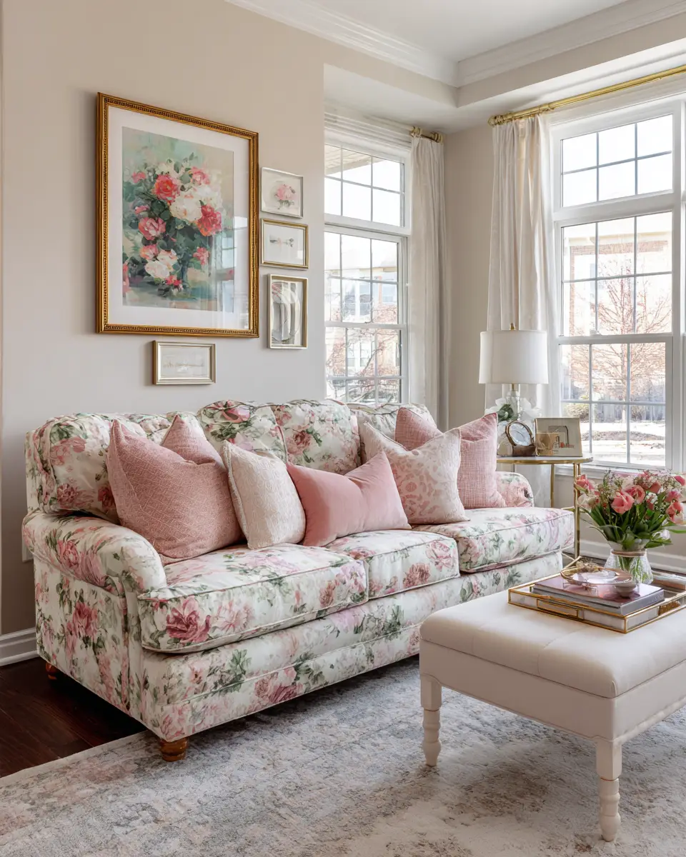 Serene Grandmillennial Living Room Decor Ideas