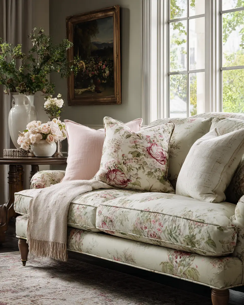 Serene Grandmillennial Living Room Decor Ideas