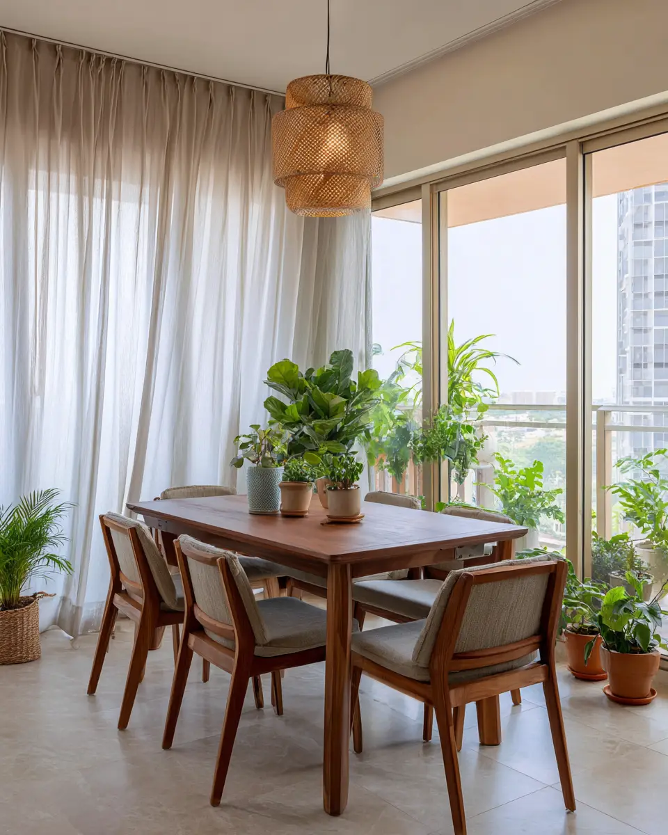 Serene Japandi Dining Room Decor Ideas