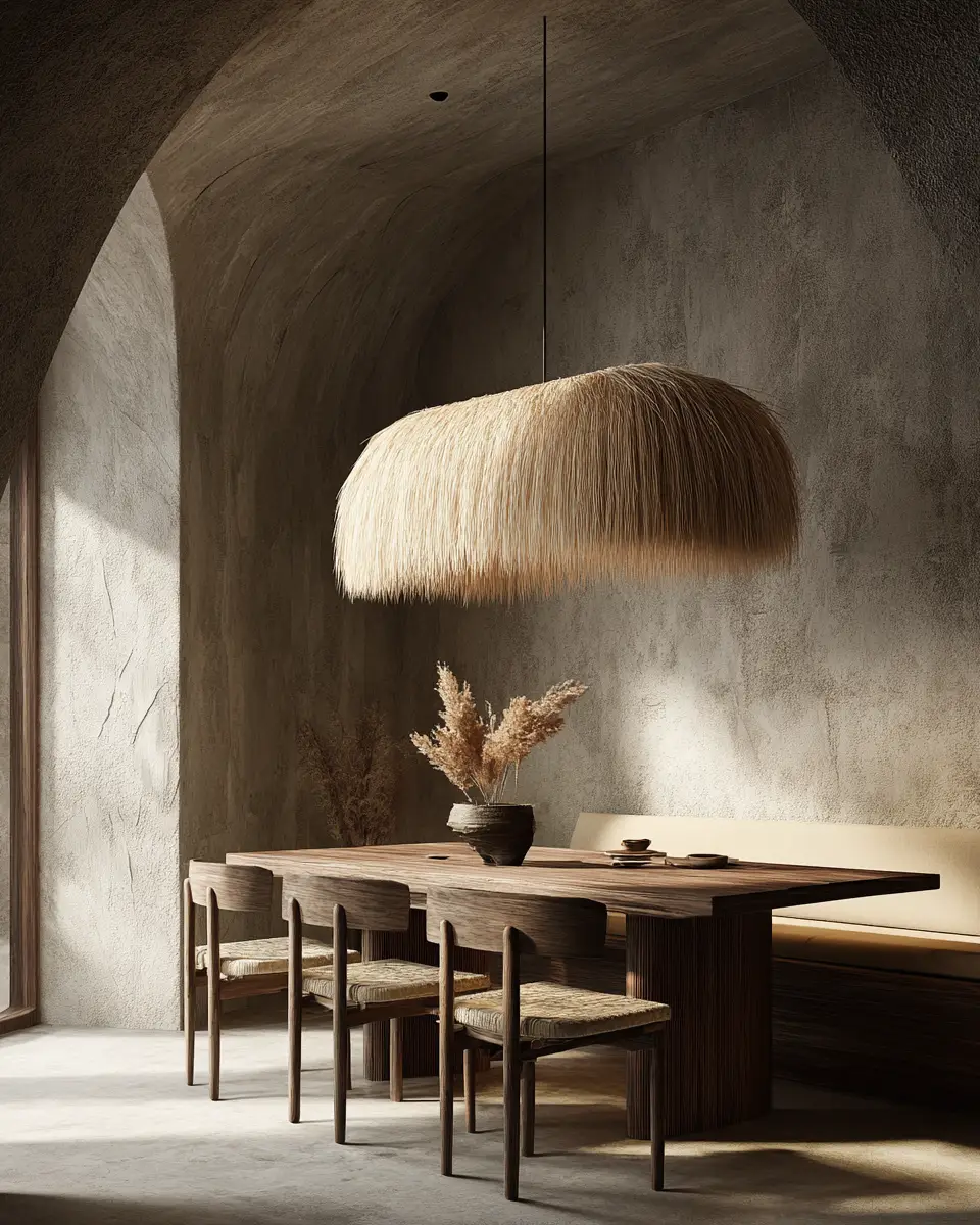 Serene Japandi Dining Room Decor Ideas